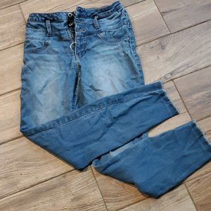 NO BOUNDARIES 7 Stretch Jeans, G